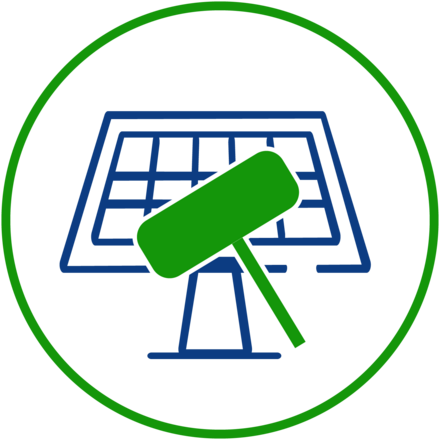 Solarreinigung bei EnergyVision GmbH in Cham